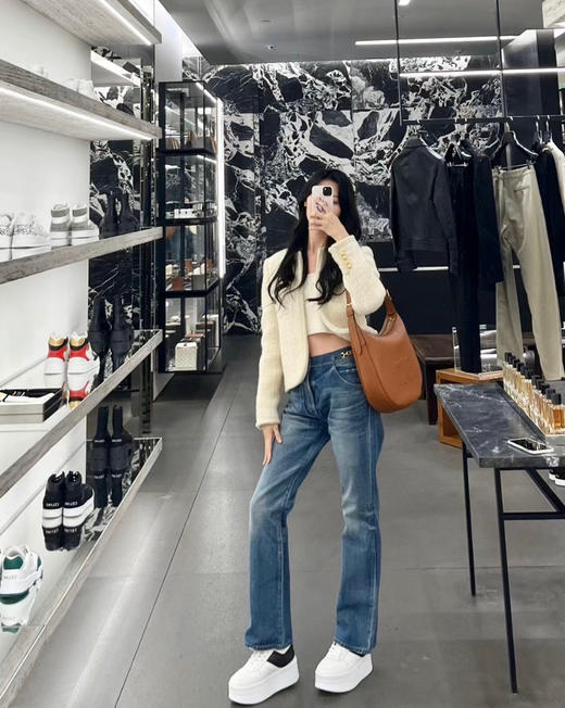 秋冬23新款hobo 〰棕色 商品图1