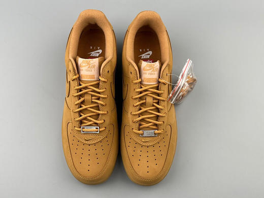 秋冬特惠💰420 Supreme X NK AIR Force 1 Low 空军一号联名 小麦色 商品图7