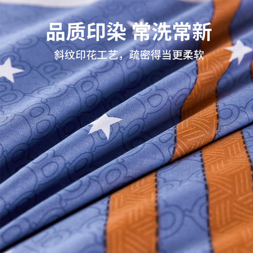 BNL-JF606 蓝格格纯棉四件套 商品图4