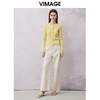 VIMAGE纬漫纪春季新款显瘦修身针织衫V2101701 商品缩略图1