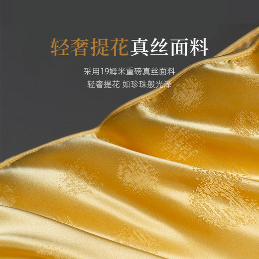 万事利“金蚕1号”黄金枕套装（枕头+枕套） 商品图3