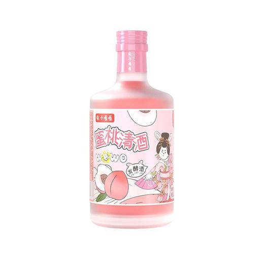 兔子喔喔蜜桃清酒（发酵酒）300ml/瓶 商品图0