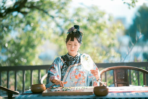 正本棋道水晶玉石单面凸白绿围棋子棋逢对手 商品图7