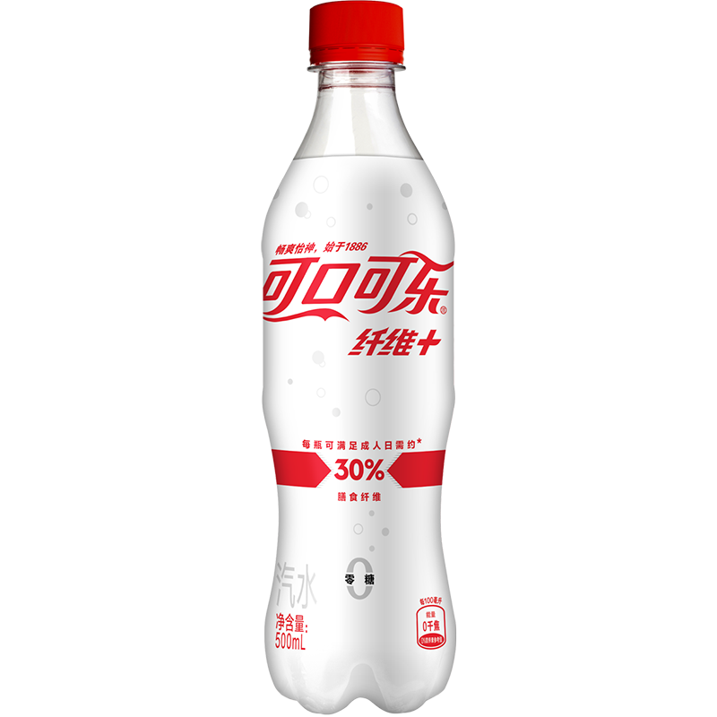 可口可乐纤维加500ml/瓶