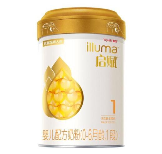 惠氏启赋蕴淳婴儿配方奶粉1段850g/罐 商品图0