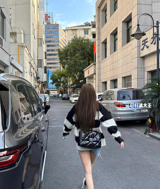 19bag 26cm油蜡皮-黑色银扣 商品图8