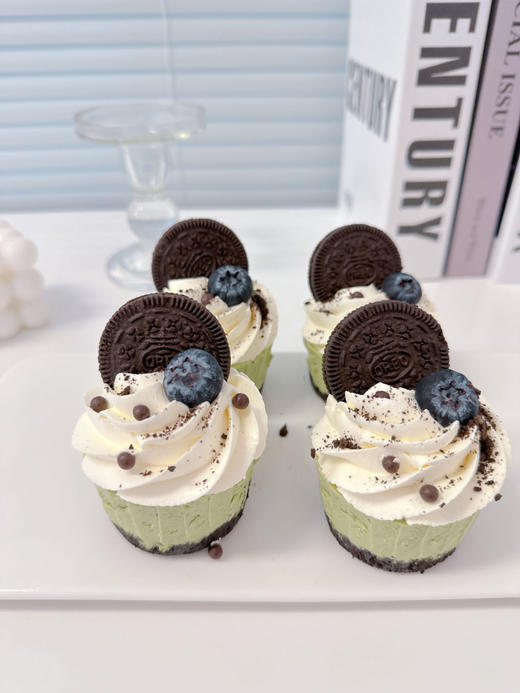 圣诞节冻芝士杯子蛋糕下午茶点心 商品图2