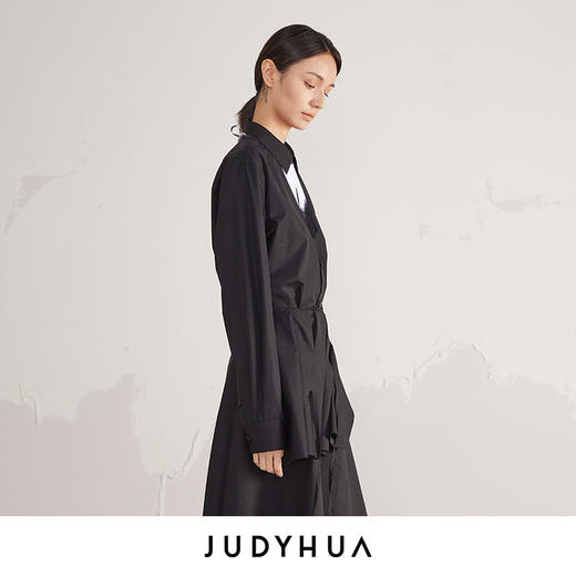 JUDYHUA 极简流苏衬衫 商品图1