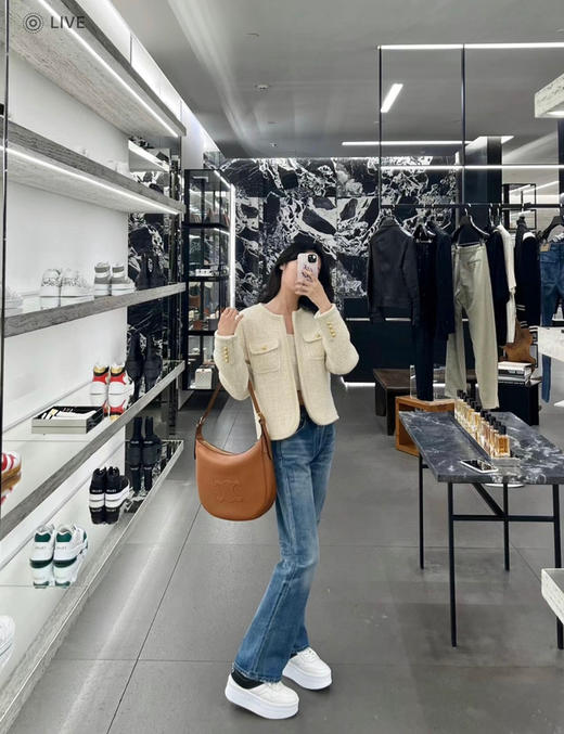 秋冬23新款hobo 〰棕色 商品图2