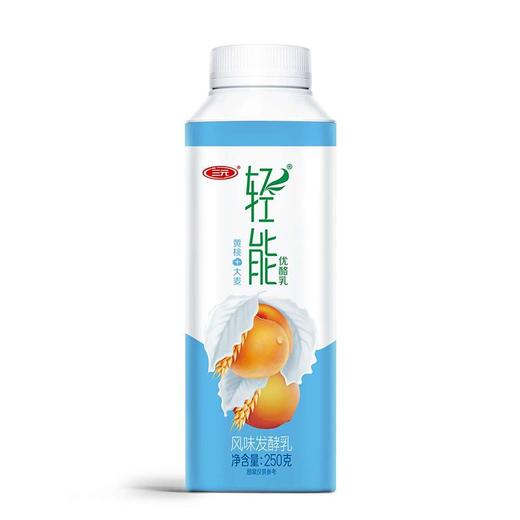 三元轻能黄桃大麦酸奶 商品图0