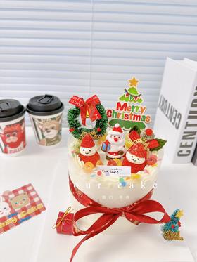 圣诞节蛋糕系列-低糖处理无添加