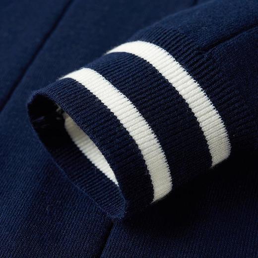 羊毛混纺秋冬季针织衫男式中年新款简约休闲圆领毛衣百搭潮流打底衫男 商品图3