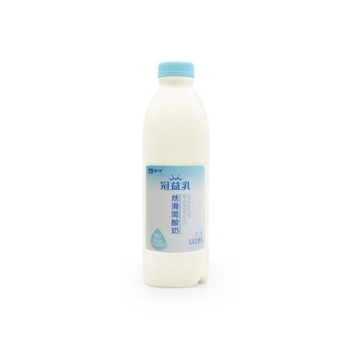 蒙牛冠益乳丝滑简酸奶原味1.08kg/桶 商品图0