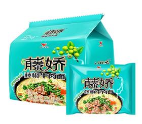 统一藤椒牛肉面五合一102g*5/包