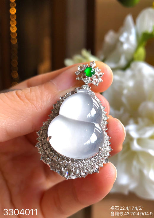 玻璃种葫芦吊坠     72999~【3304011】 商品图2