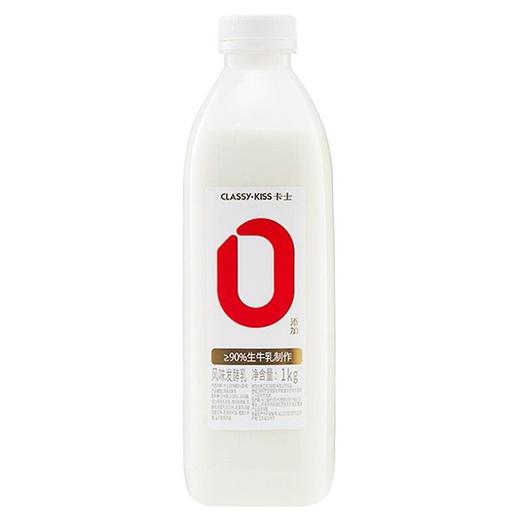 卡士0添加风味发酵乳原味1kg/桶 商品图0