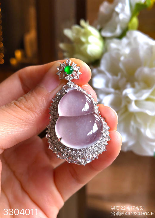 玻璃种葫芦吊坠     72999~【3304011】 商品图5