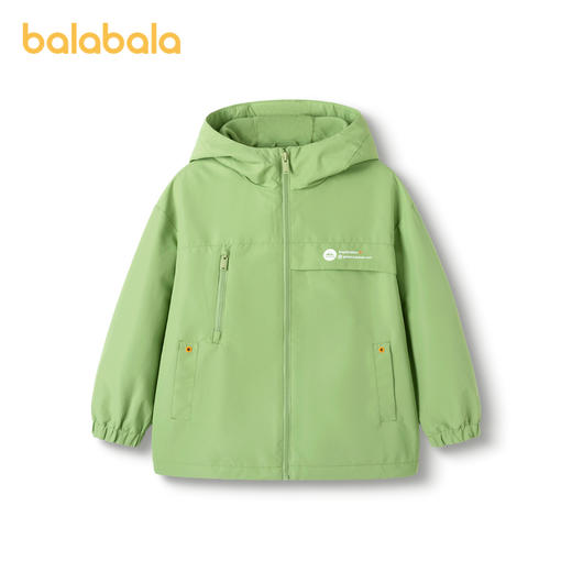 巴拉巴拉男童外套童装新款春秋装中大童连帽防风儿童防护服潮 商品图4