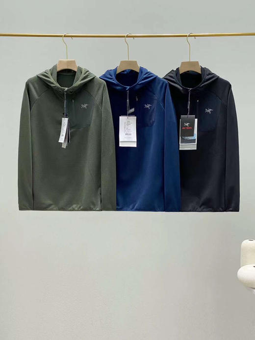 始祖鸟* ARCTERYX/Delta MX 1/2 Zip Hoody半拉链连帽抓绒衫 商品图0