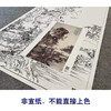 【大彩图】祁昆工笔画白描底稿《山水轴》临摹勾线高清打印稿A647 商品缩略图2