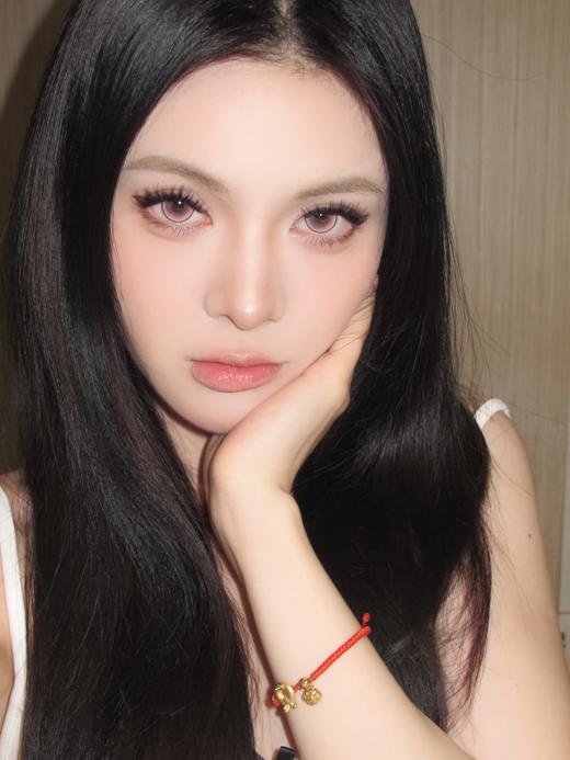 mimipark半年抛 粉黑桃夭/翡海幻境 蓝  14.5mm 非离子 【只建议健康眼戴！！】 商品图1