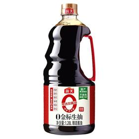 海天0金标生抽1280ml/瓶