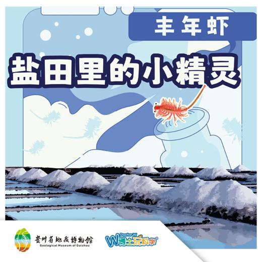【贵地博】《盐田精灵-丰年虾》 商品图0