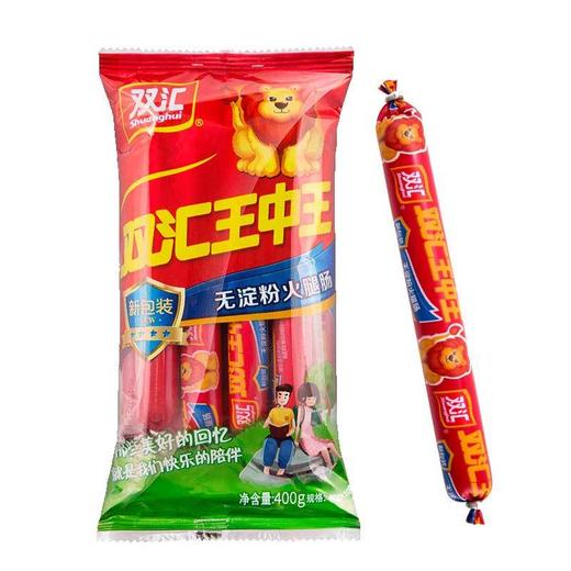 双汇王中王(无淀粉火腿肠)400g/袋 商品图0