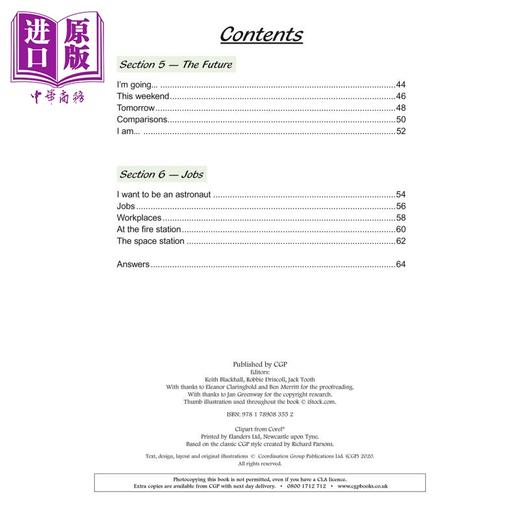 【中商原版】英国原版CGP教辅 新 KS2 法语有针对性的问题书 - 6 年Key Stage Two French Year 6 Targeted Question Book 商品图2