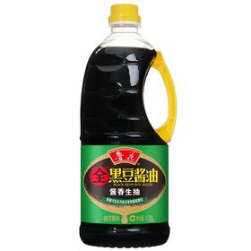 鲁花全黑豆酱油酱香生抽1L/瓶