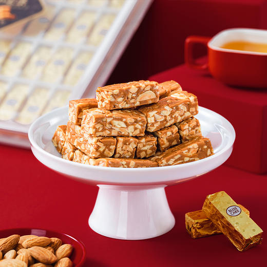 【抽奖兑换】【新年好礼 幸福糖】小金条幸福糖，大颗扁桃仁脆香酥脆 ， 安佳黄油搭配海藻糖微甜不腻（2025抽奖赠品） 商品图2