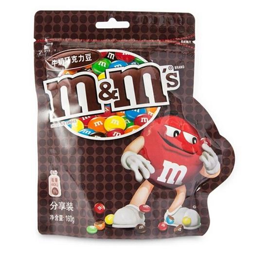M&M'S牛奶巧克力豆分享装160g/袋 商品图0