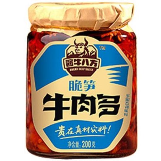 酱牛八方脆笋牛肉多200g/瓶 商品图0