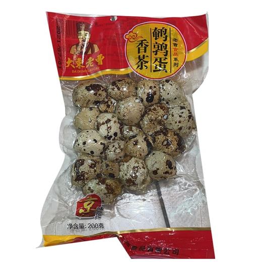 老曹香茶鹌鹑蛋200g/袋 商品图0