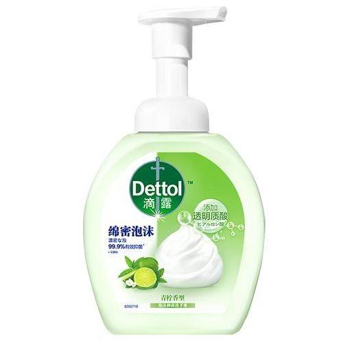 滴露泡沫抑菌洗手液青柠香型250ml/瓶 商品图0