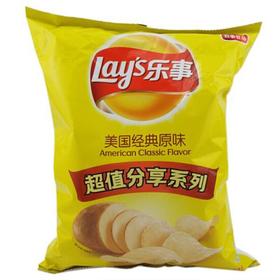 乐事薯片原味135g/袋