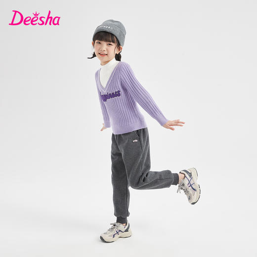 笛莎Deesha 女童裤子2023新款女童休闲裤 商品图1