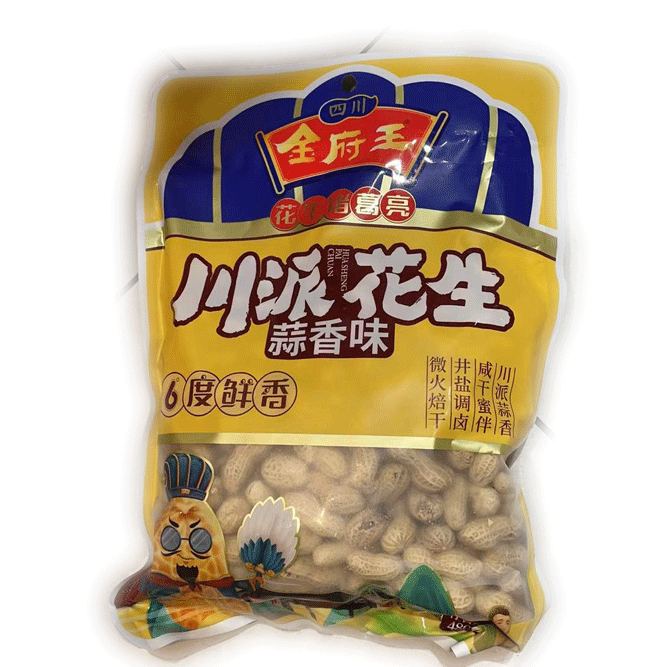金府王蒜香花生480g/袋