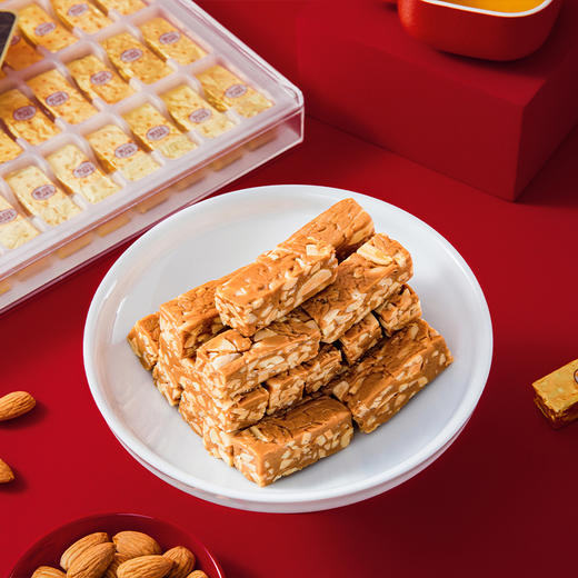 【抽奖兑换】【新年好礼 幸福糖】小金条幸福糖，大颗扁桃仁脆香酥脆 ， 安佳黄油搭配海藻糖微甜不腻（2025抽奖赠品） 商品图3
