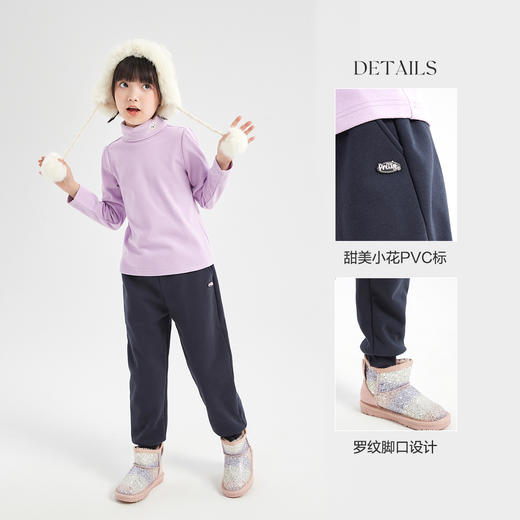 笛莎Deesha 女童裤子2023新款女童休闲裤 商品图3