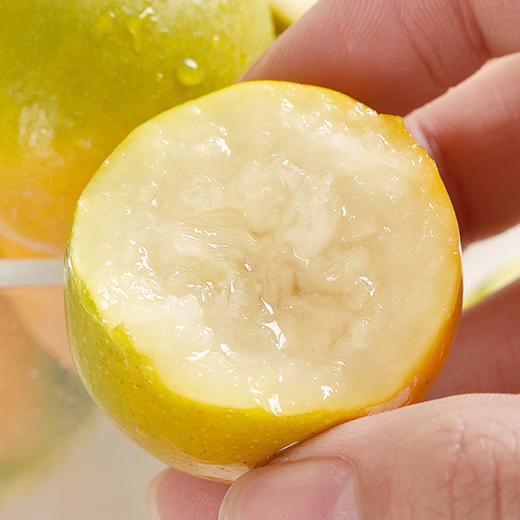 脆皮小金桔  身材娇小 从皮甜到芯里  一口一个果肉脆嫩  有独特香味  表皮青黄相间  清甜可口 老人小孩都爱吃 商品图5