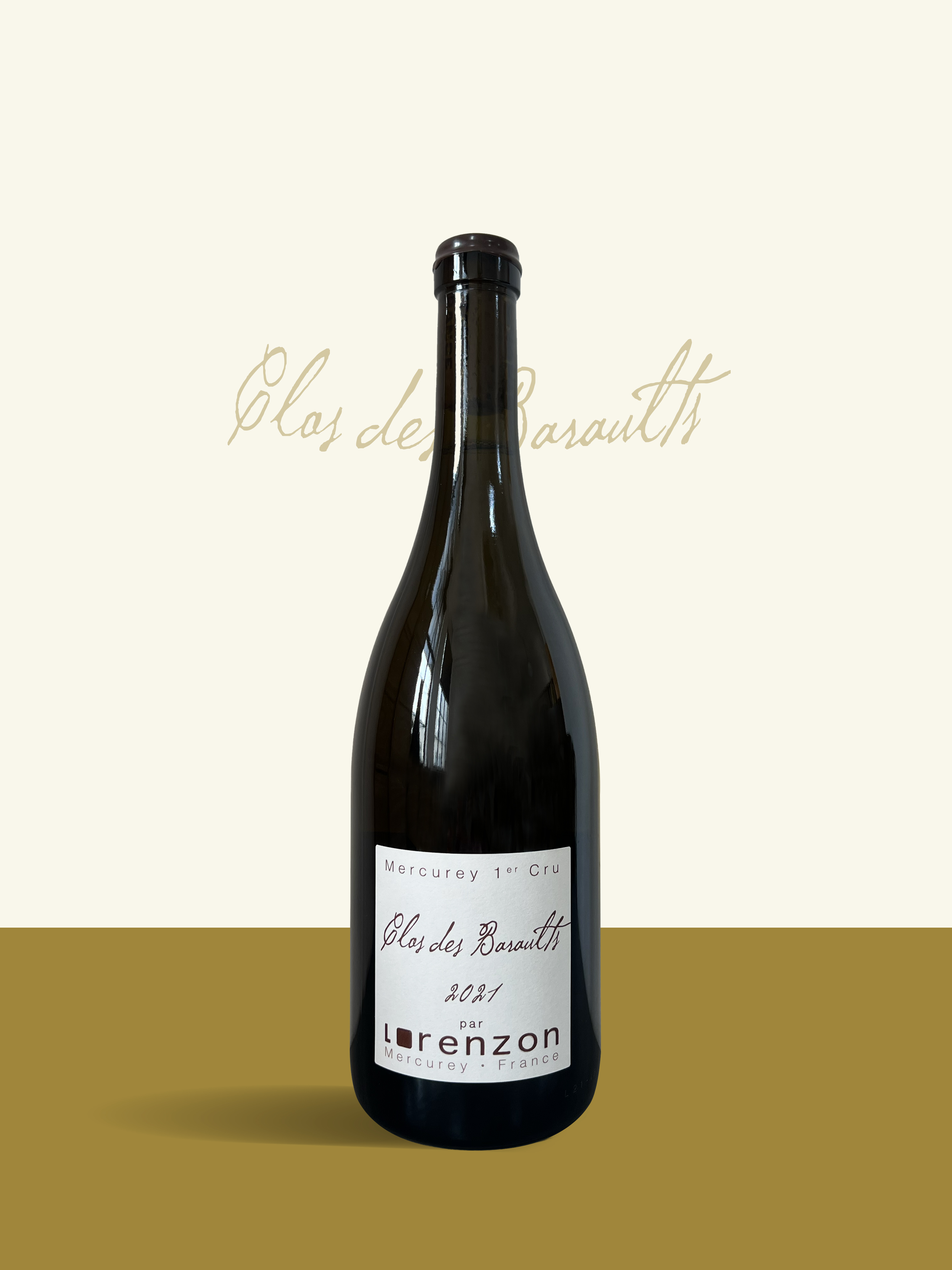 Bruno Lorenzon, Mercurey 1er Cru Clos des Baraults 2021