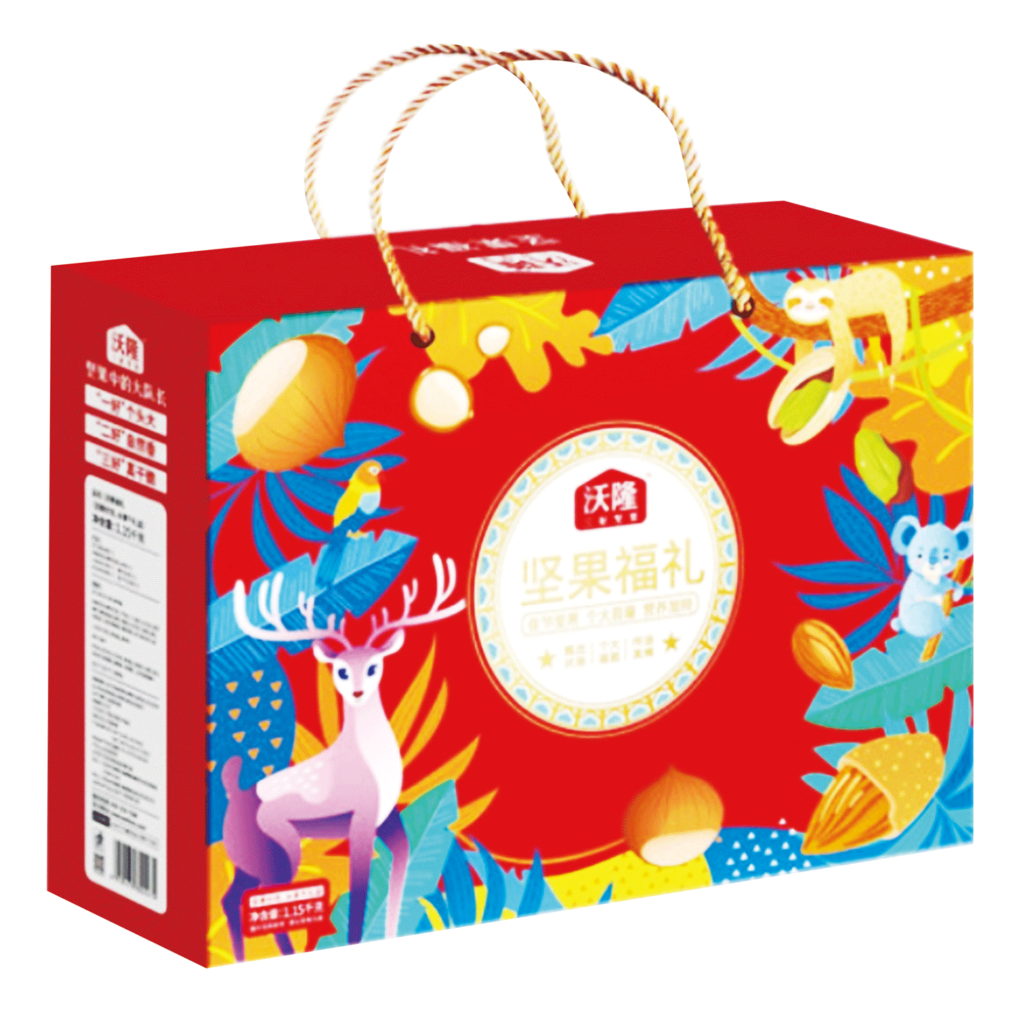 沃隆坚果福礼礼盒1001g/盒