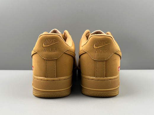 秋冬特惠💰420 Supreme X NK AIR Force 1 Low 空军一号联名 小麦色 商品图6