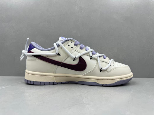 秋冬特惠💰450 Nike Dunk Low 气泡水母树莓白巧简约清爽 小众高级低帮板鞋 树莓紫 商品图2