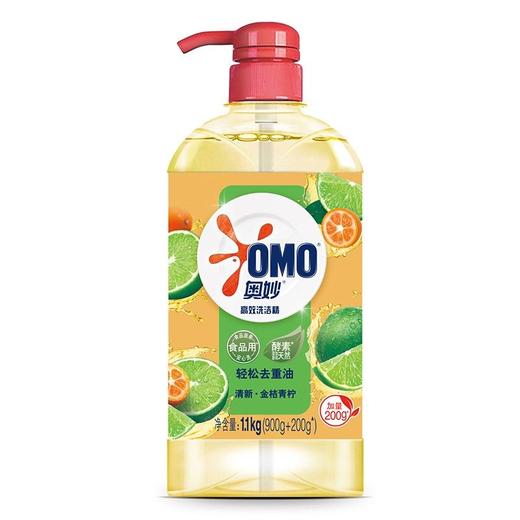 奥妙高效洗洁精金桔青柠1.1KG/瓶 商品图0