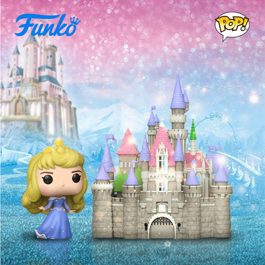 Funko POP Town Ultimate Princess Princess Aurora w/Cas动画 迪士尼终极公主POP Town公仔爱洛公主SHOUBAN 56353 商品图1