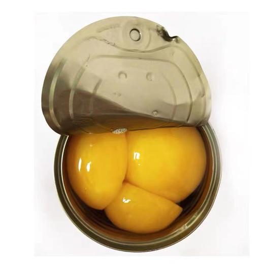 长宏金星黄桃水果罐头822g出口小零食包邮天津特产武清六道口 商品图1