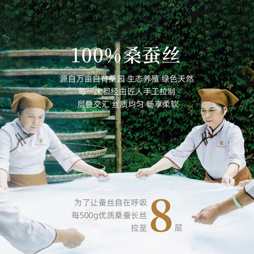 万事利可水洗夏季蚕丝被 商品图1