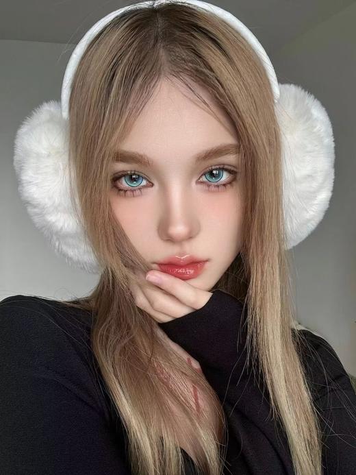 mimipark半年抛 粉黑桃夭/翡海幻境 蓝  14.5mm 非离子 【只建议健康眼戴！！】 商品图0